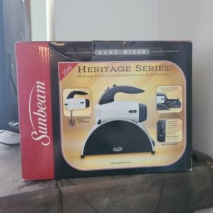 SUNBEAM | BNIB Heritage Series Electric Hand Mixer With Stand -  Brand New In…